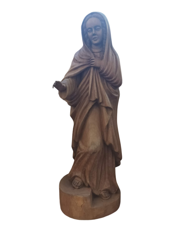 Bendición de la Virgen
Madera: Nogal
Tamaño: 45 cm
