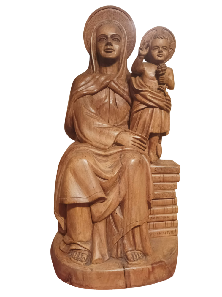 Nuestra Señora del Amor Hermoso
Madera: Nogal
Tamaño: 54 cm